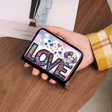 Load image into Gallery viewer, Diamond Painting Card Holder Coin Purse Diamond Art Wallet Pouch Gifts for Women
