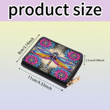 Load image into Gallery viewer, Diamond Painting Card Holder Coin Purse Diamond Art Wallet Pouch Gifts for Women
