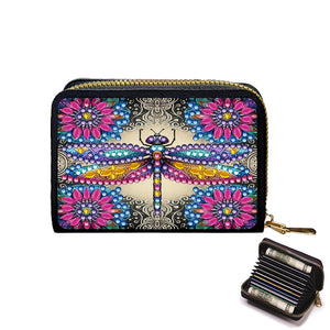Diamond Painting Card Holder Coin Purse Diamond Art Wallet Pouch Gifts for Women