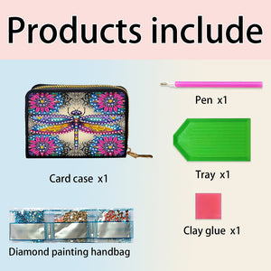 Diamond Painting Card Holder Coin Purse Diamond Art Wallet Pouch Gifts for Women