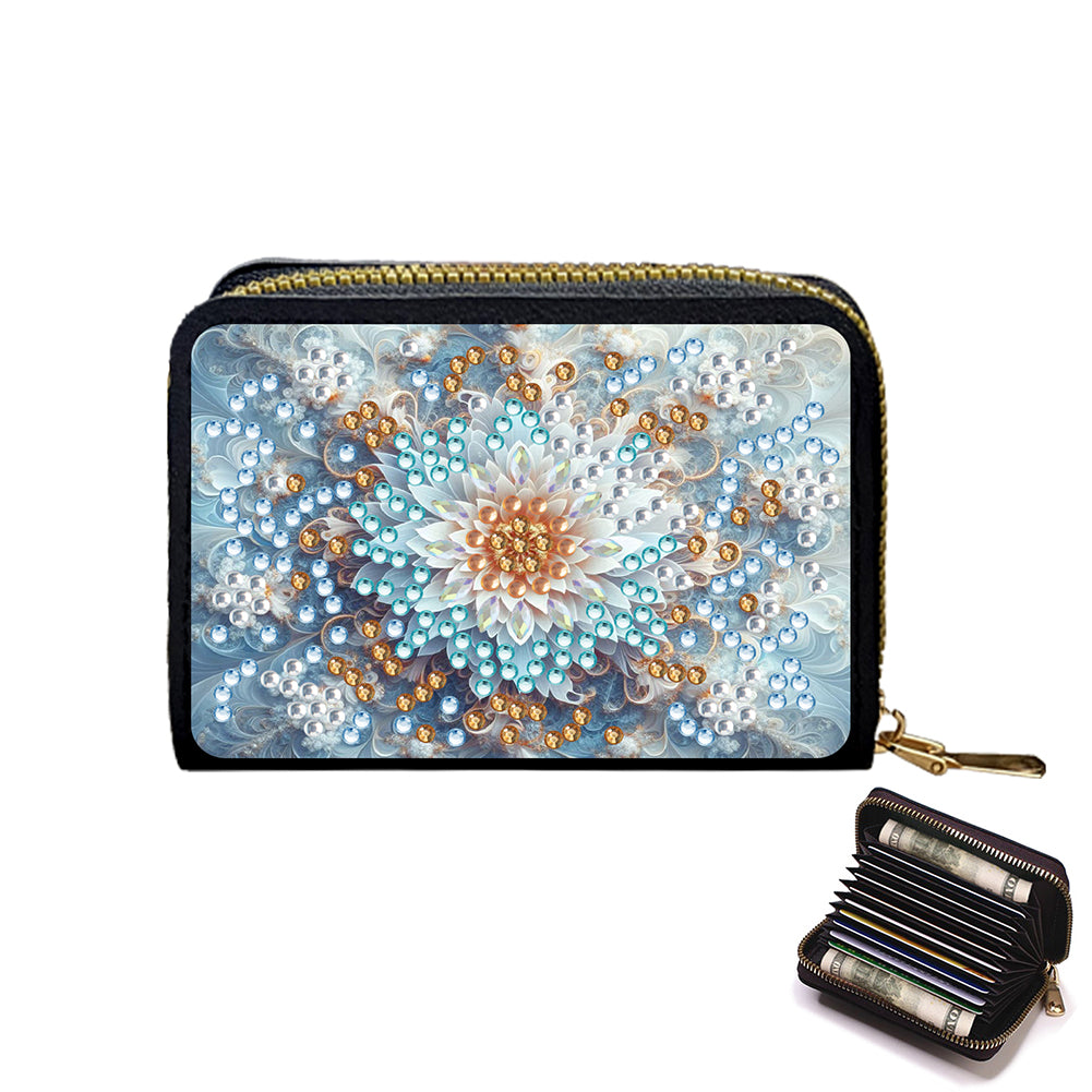 Diamond Painting Card Holder Coin Purse Diamond Art Wallet Pouch Gifts for Women
