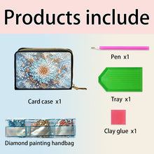 Load image into Gallery viewer, Diamond Painting Card Holder Coin Purse Diamond Art Wallet Pouch Gifts for Women
