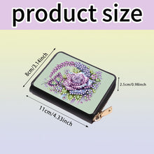 Load image into Gallery viewer, Diamond Painting Card Holder Coin Purse Diamond Art Wallet Pouch Gifts for Women
