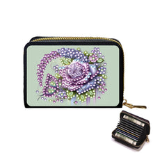 Load image into Gallery viewer, Diamond Painting Card Holder Coin Purse Diamond Art Wallet Pouch Gifts for Women
