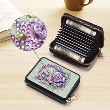 Load image into Gallery viewer, Diamond Painting Card Holder Coin Purse Diamond Art Wallet Pouch Gifts for Women
