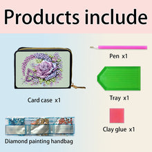 Load image into Gallery viewer, Diamond Painting Card Holder Coin Purse Diamond Art Wallet Pouch Gifts for Women
