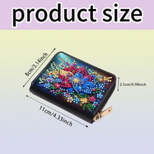 Load image into Gallery viewer, Diamond Painting Card Holder Coin Purse Diamond Art Wallet Pouch Gifts for Women
