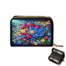 Load image into Gallery viewer, Diamond Painting Card Holder Coin Purse Diamond Art Wallet Pouch Gifts for Women
