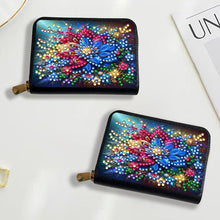 Load image into Gallery viewer, Diamond Painting Card Holder Coin Purse Diamond Art Wallet Pouch Gifts for Women
