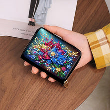 Load image into Gallery viewer, Diamond Painting Card Holder Coin Purse Diamond Art Wallet Pouch Gifts for Women
