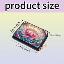 Load image into Gallery viewer, Diamond Painting Card Holder Coin Purse Diamond Art Wallet Pouch Gifts for Women
