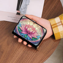 Load image into Gallery viewer, Diamond Painting Card Holder Coin Purse Diamond Art Wallet Pouch Gifts for Women
