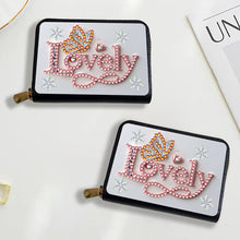 Load image into Gallery viewer, Diamond Painting Card Holder Coin Purse Diamond Art Wallet Pouch Gifts for Women
