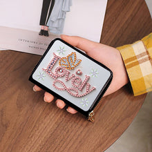 Load image into Gallery viewer, Diamond Painting Card Holder Coin Purse Diamond Art Wallet Pouch Gifts for Women
