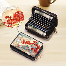 Load image into Gallery viewer, Diamond Painting Card Holder Coin Purse Diamond Art Wallet Pouch Gifts for Women
