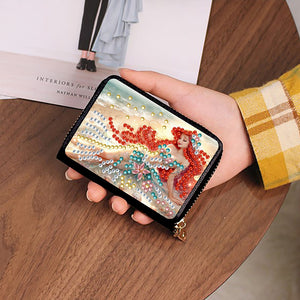 Diamond Painting Card Holder Coin Purse Diamond Art Wallet Pouch Gifts for Women
