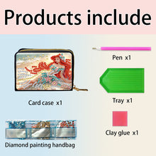 Load image into Gallery viewer, Diamond Painting Card Holder Coin Purse Diamond Art Wallet Pouch Gifts for Women
