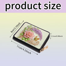 Load image into Gallery viewer, Diamond Painting Card Holder Coin Purse Diamond Art Wallet Pouch Gifts for Women
