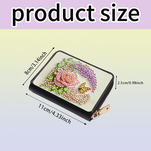 Diamond Painting Card Holder Coin Purse Diamond Art Wallet Pouch Gifts for Women