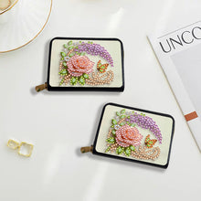 Load image into Gallery viewer, Diamond Painting Card Holder Coin Purse Diamond Art Wallet Pouch Gifts for Women
