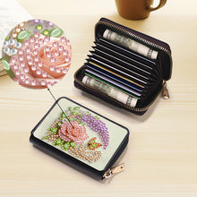 Load image into Gallery viewer, Diamond Painting Card Holder Coin Purse Diamond Art Wallet Pouch Gifts for Women
