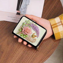 Load image into Gallery viewer, Diamond Painting Card Holder Coin Purse Diamond Art Wallet Pouch Gifts for Women
