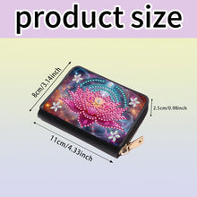 Load image into Gallery viewer, Diamond Painting Card Holder Coin Purse Diamond Art Wallet Pouch Gifts for Women
