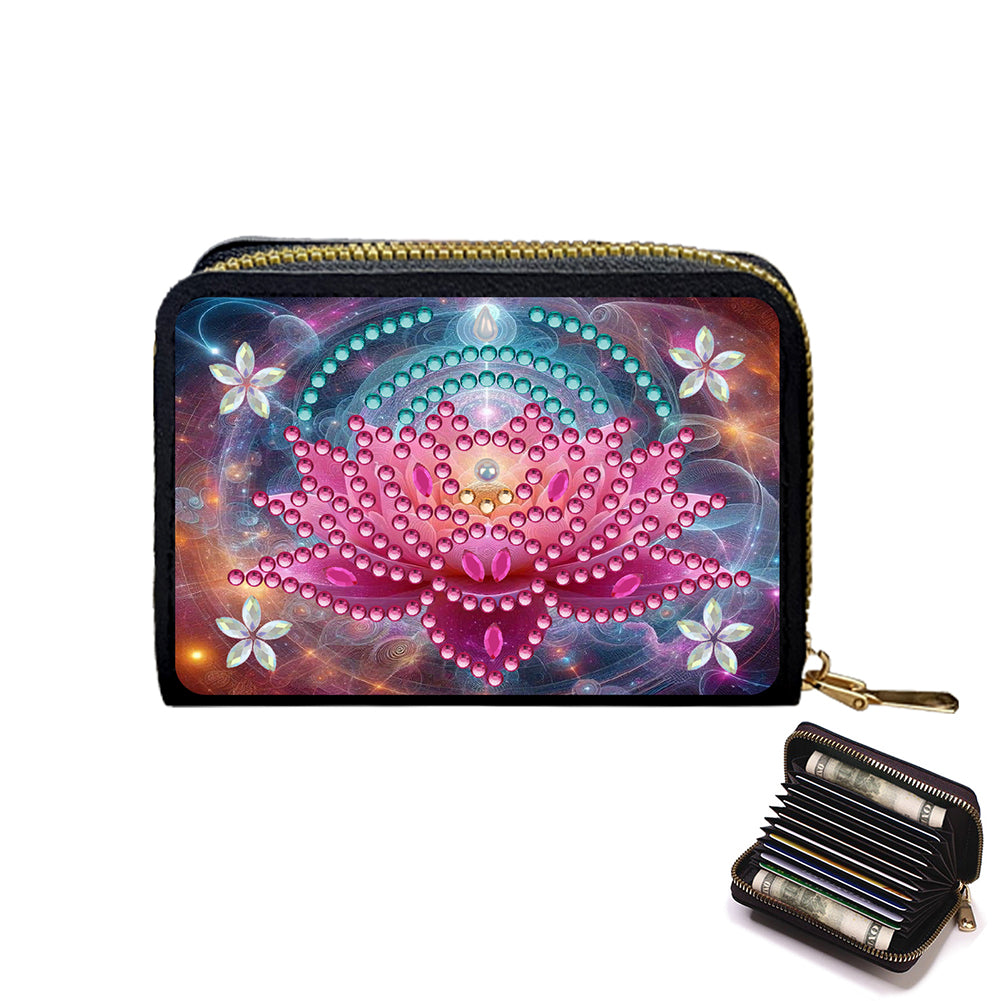 Diamond Painting Card Holder Coin Purse Diamond Art Wallet Pouch Gifts for Women