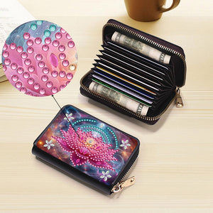 Diamond Painting Card Holder Coin Purse Diamond Art Wallet Pouch Gifts for Women