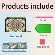 Load image into Gallery viewer, Diamond Painting Card Holder Coin Purse Diamond Art Wallet Pouch Gifts for Women
