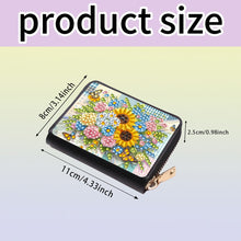 Load image into Gallery viewer, Diamond Painting Card Holder Coin Purse Diamond Art Wallet Pouch Gifts for Women
