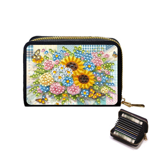 Diamond Painting Card Holder Coin Purse Diamond Art Wallet Pouch Gifts for Women