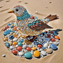 Load image into Gallery viewer, Abstract Pebble Bird 30*30CM(Canvas) Partial Special Shaped Drill Diamond Painting

