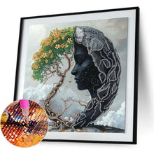 Load image into Gallery viewer, Abstract Art Woman 30*30CM(Canvas) Partial Special Shaped Drill Diamond Painting
