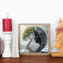 Load image into Gallery viewer, Abstract Art Woman 30*30CM(Canvas) Partial Special Shaped Drill Diamond Painting
