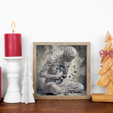 Load image into Gallery viewer, Abstract Art Portrait 30*30CM(Canvas) Partial Special Shaped Drill Diamond Painting
