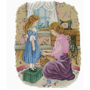 Maternal love-31*36CM  14CT Stamped Cross Stitch (Xiaobai Brand)