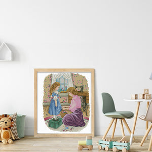 Maternal love-31*36CM  14CT Stamped Cross Stitch (Xiaobai Brand)