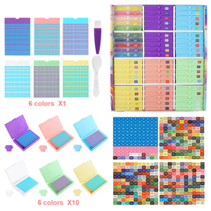 Diamond Art Trays Kits 5D DIY Diamond Painting Tray for Adults (60pcs Mixed)
