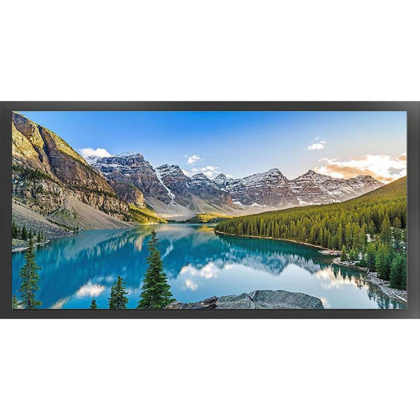 Mountain And River Scenery - Full 11CT Counted Cross Stitch 85x40CM - Huacan