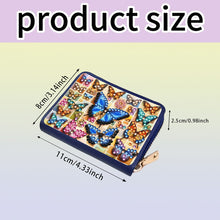 Load image into Gallery viewer, Diamond Painting Card Holder Coin Purse Diamond Art Wallet Pouch Gifts for Women

