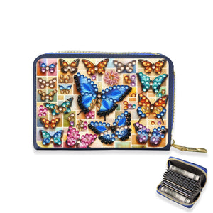 Diamond Painting Card Holder Coin Purse Diamond Art Wallet Pouch Gifts for Women