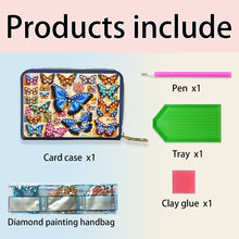 Load image into Gallery viewer, Diamond Painting Card Holder Coin Purse Diamond Art Wallet Pouch Gifts for Women
