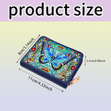 Load image into Gallery viewer, Diamond Painting Card Holder Coin Purse Diamond Art Wallet Pouch Gifts for Women
