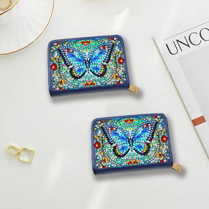 Diamond Painting Card Holder Coin Purse Diamond Art Wallet Pouch Gifts for Women