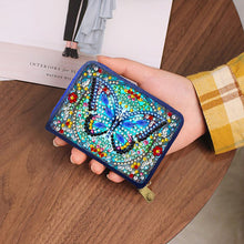 Load image into Gallery viewer, Diamond Painting Card Holder Coin Purse Diamond Art Wallet Pouch Gifts for Women
