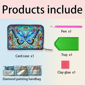 Diamond Painting Card Holder Coin Purse Diamond Art Wallet Pouch Gifts for Women