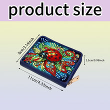 Load image into Gallery viewer, Diamond Painting Card Holder Coin Purse Diamond Art Wallet Pouch Gifts for Women

