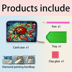 Diamond Painting Card Holder Coin Purse Diamond Art Wallet Pouch Gifts for Women