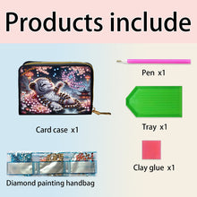Load image into Gallery viewer, Diamond Painting Card Holder Coin Purse Diamond Art Wallet Pouch Gifts for Women
